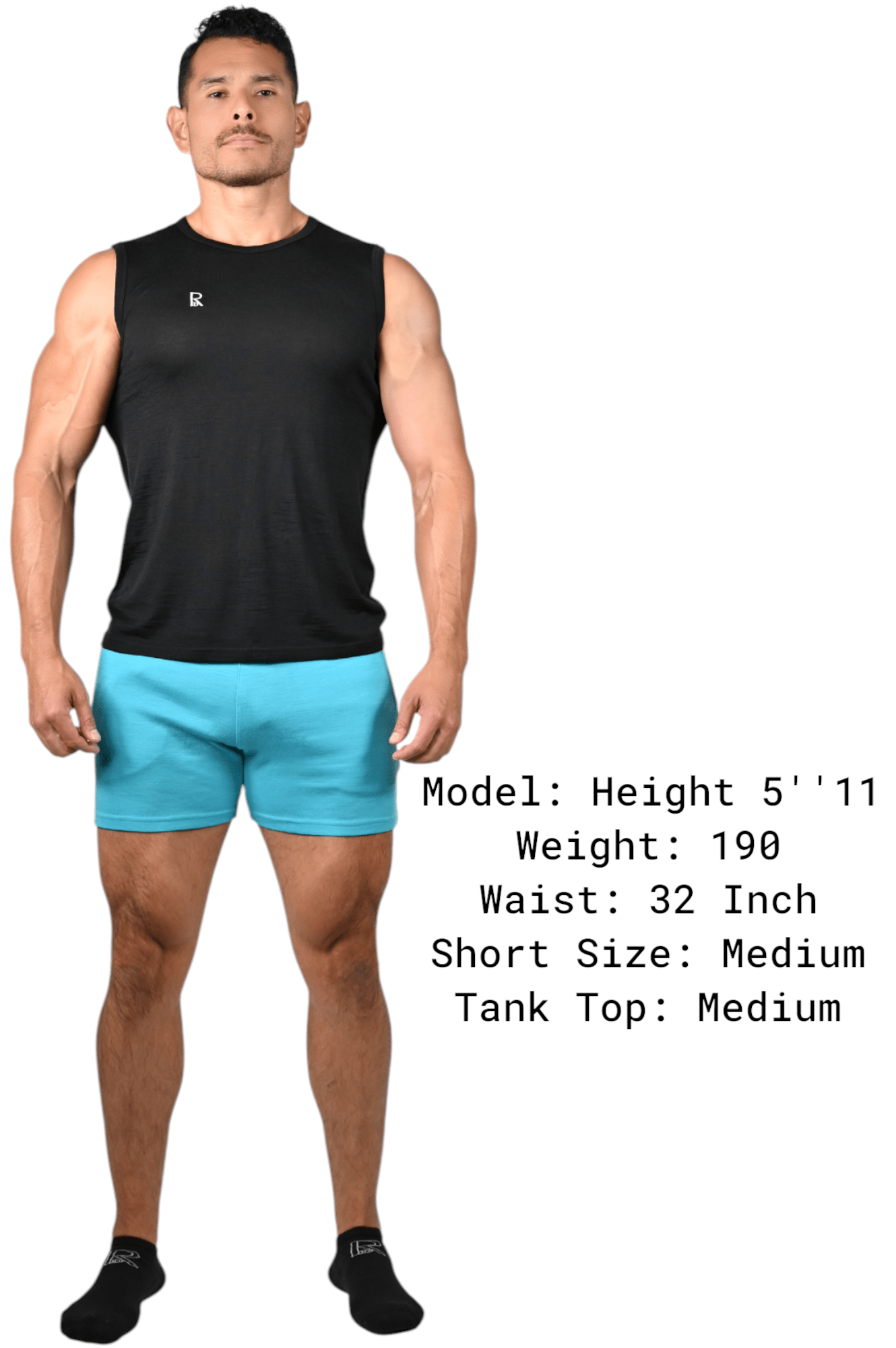 100% Merino Movement Set (Short + Tank) | Breathable, Plastic-Free Activewear for Men