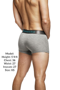 Grey Premium Men's Bamboo Underwear 3 Pack: Eco-Friendly Comfort for Every Day
