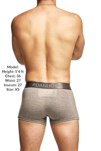 Grey Premium Men's Bamboo Underwear 3 Pack: Eco-Friendly Comfort for Every Day